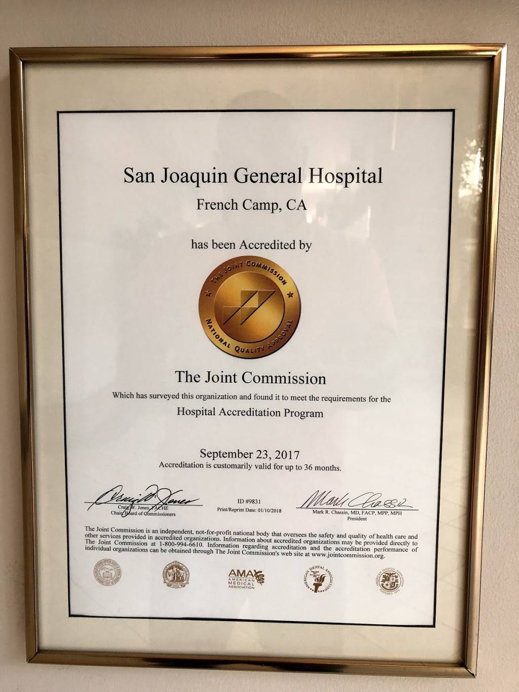 San Joaquin General Hospital | 500 W Hospital Rd, French Camp, CA 95231, USA | Phone: (209) 468-6000