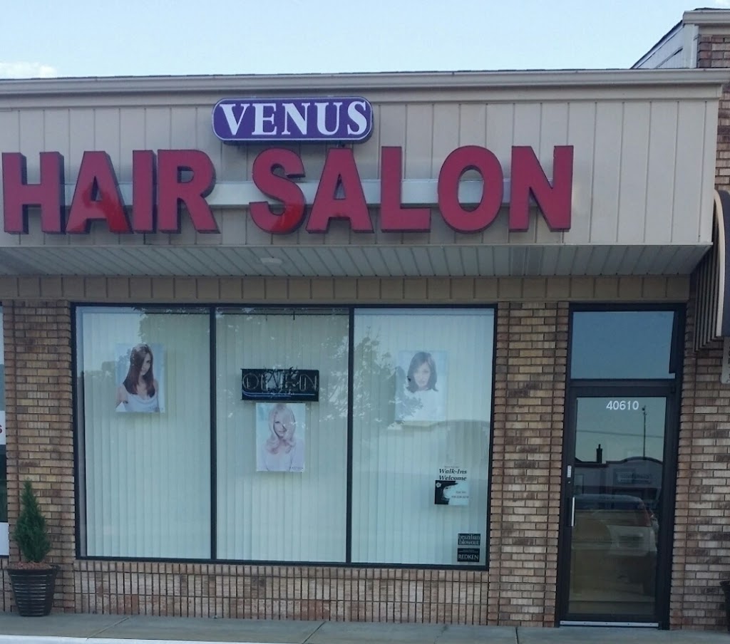 Venus Hair Salon | 40610 Hayes Rd, Clinton Twp, MI 48038, USA | Phone: (586) 929-5070