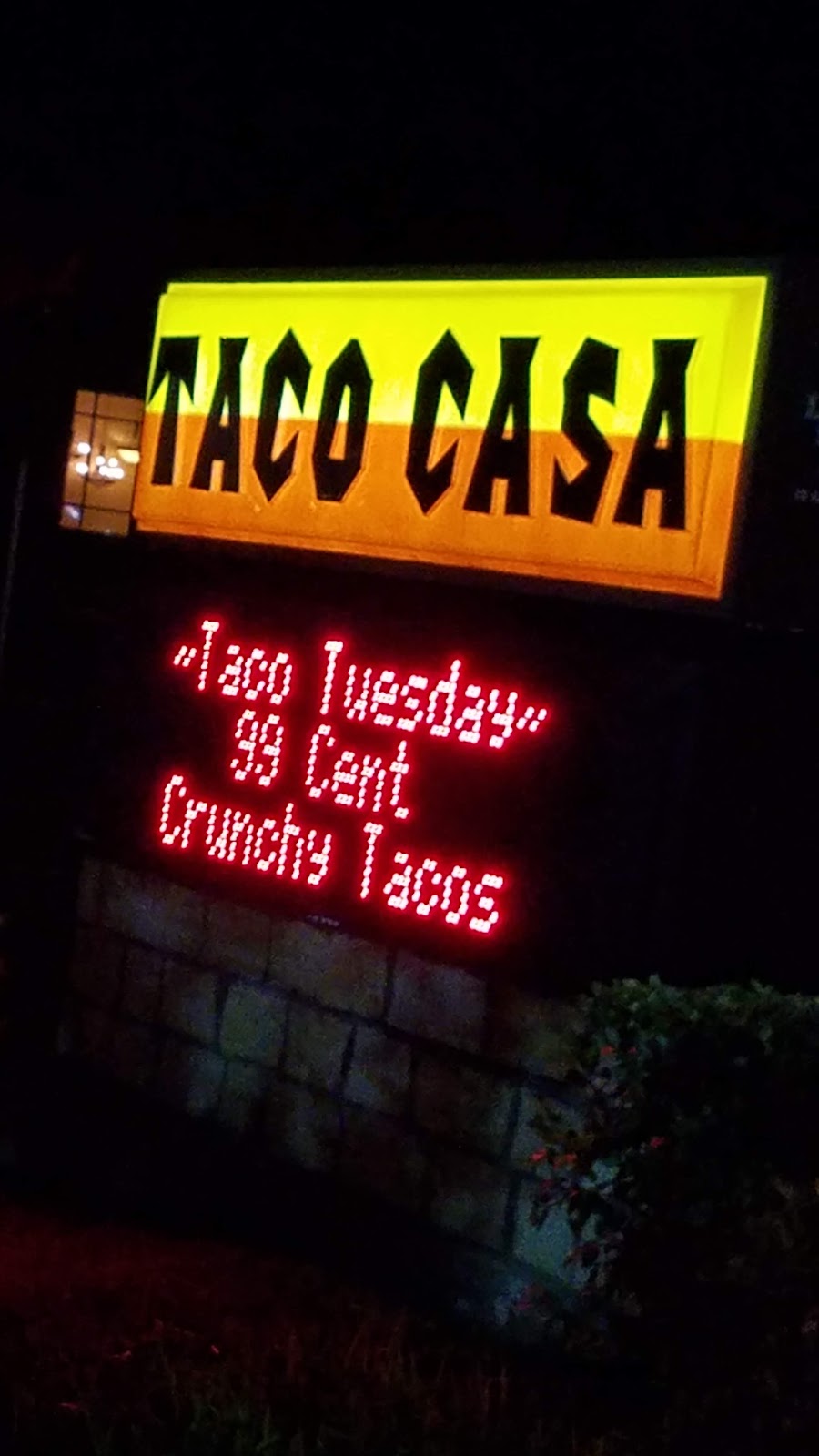 Taco Casa | 4000 S Collins St, Arlington, TX 76014, USA | Phone: (817) 465-8226