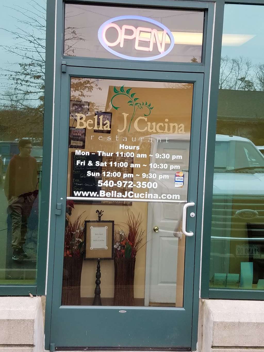 Bella J Cucina | 2035, 4444 Germanna Hwy # 130, Locust Grove, VA 22508, USA | Phone: (540) 972-0099