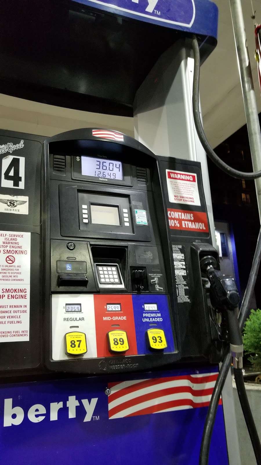 Liberty Gas Station | 4368 King St, Alexandria, VA 22302, USA | Phone: (703) 931-1144