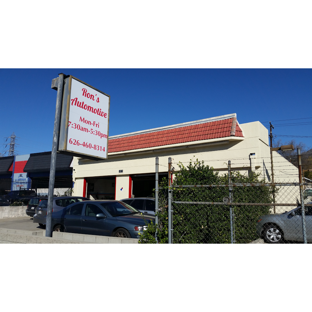 Rons Automotive | 3175 E Foothill Blvd, Pasadena, CA 91107, USA | Phone: (626) 460-8314