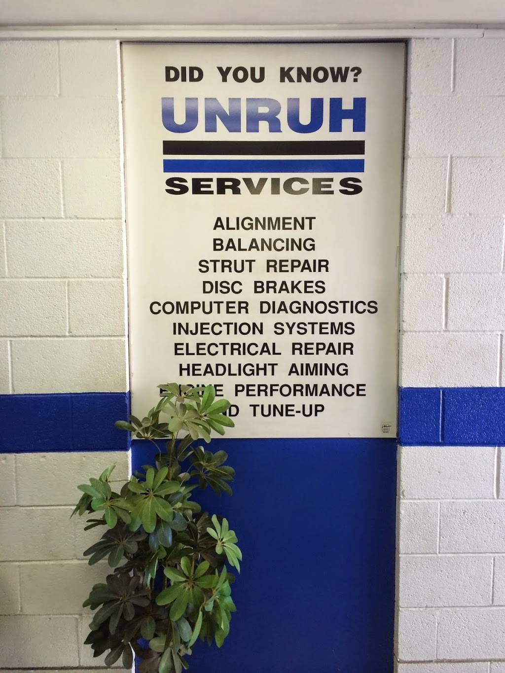 Unruh Automotive Services | 10301 W 13th St N, Wichita, KS 67212, USA | Phone: (316) 721-8008