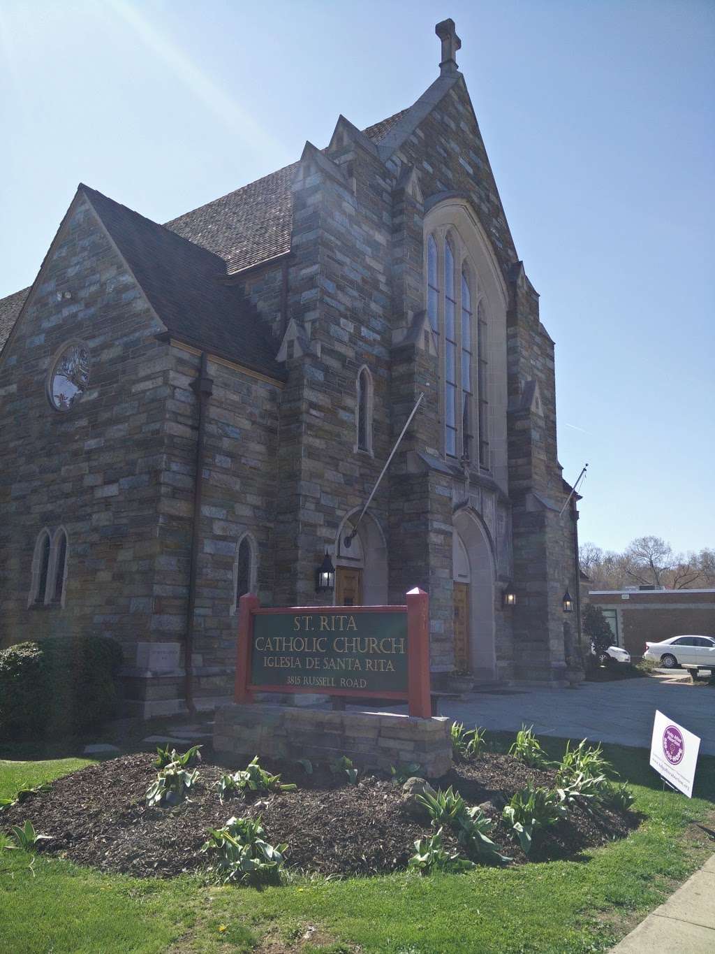 St. Rita Catholic Church | 3815 Russell Rd, Alexandria, VA 22305, USA | Phone: (703) 836-1640