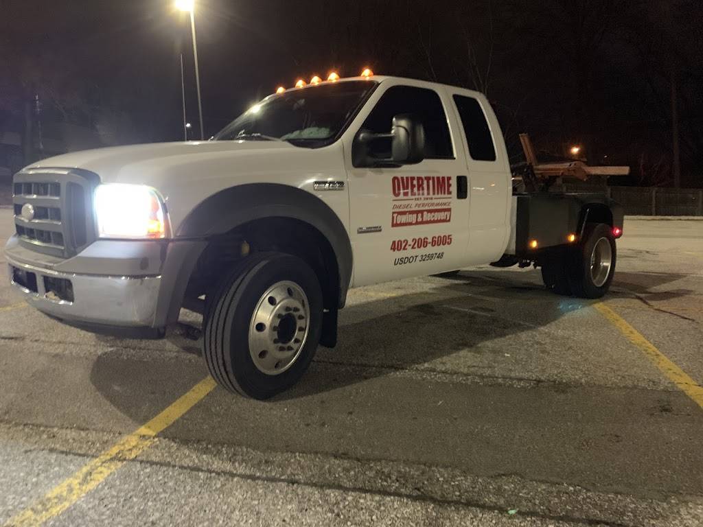 Overtime Diesel Performance Towing & Recovery | 10425 Rainwood Rd, Omaha, NE 68122 | Phone: (402) 206-6005