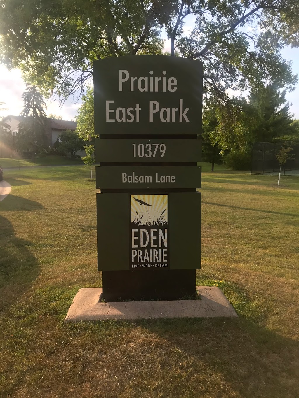 Prairie East Park | 10379 Balsam Ln, Eden Prairie, MN 55347, USA | Phone: (952) 949-8333