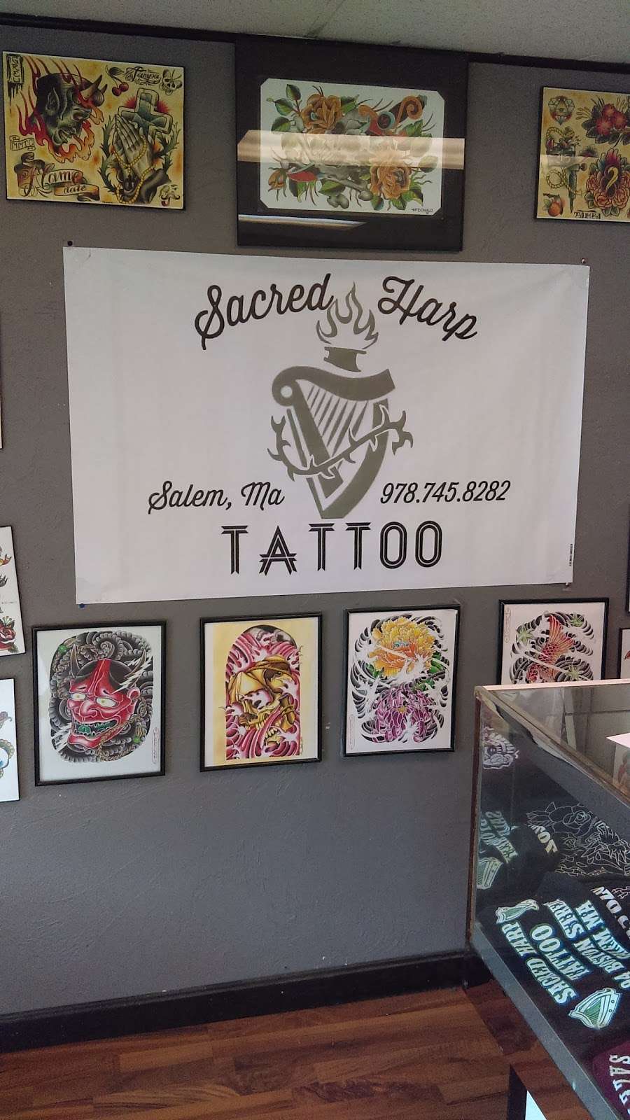 Sacred Harp Tattoo | 94 Boston St, Salem, MA 01970, USA | Phone: (978) 745-8282