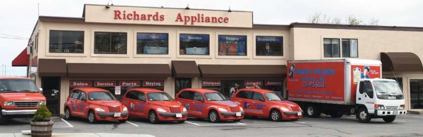 Richards Appliance | 155 Bridge Rd, Salisbury, MA 01952, USA | Phone: (978) 462-2003