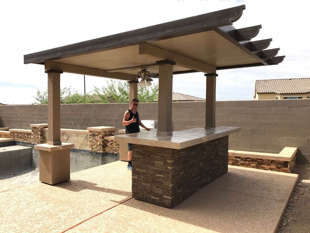 Backyard Accents & Outdoor Kitchens | 1325 E Gibson Ln b, Phoenix, AZ 85034, USA | Phone: (602) 749-2052