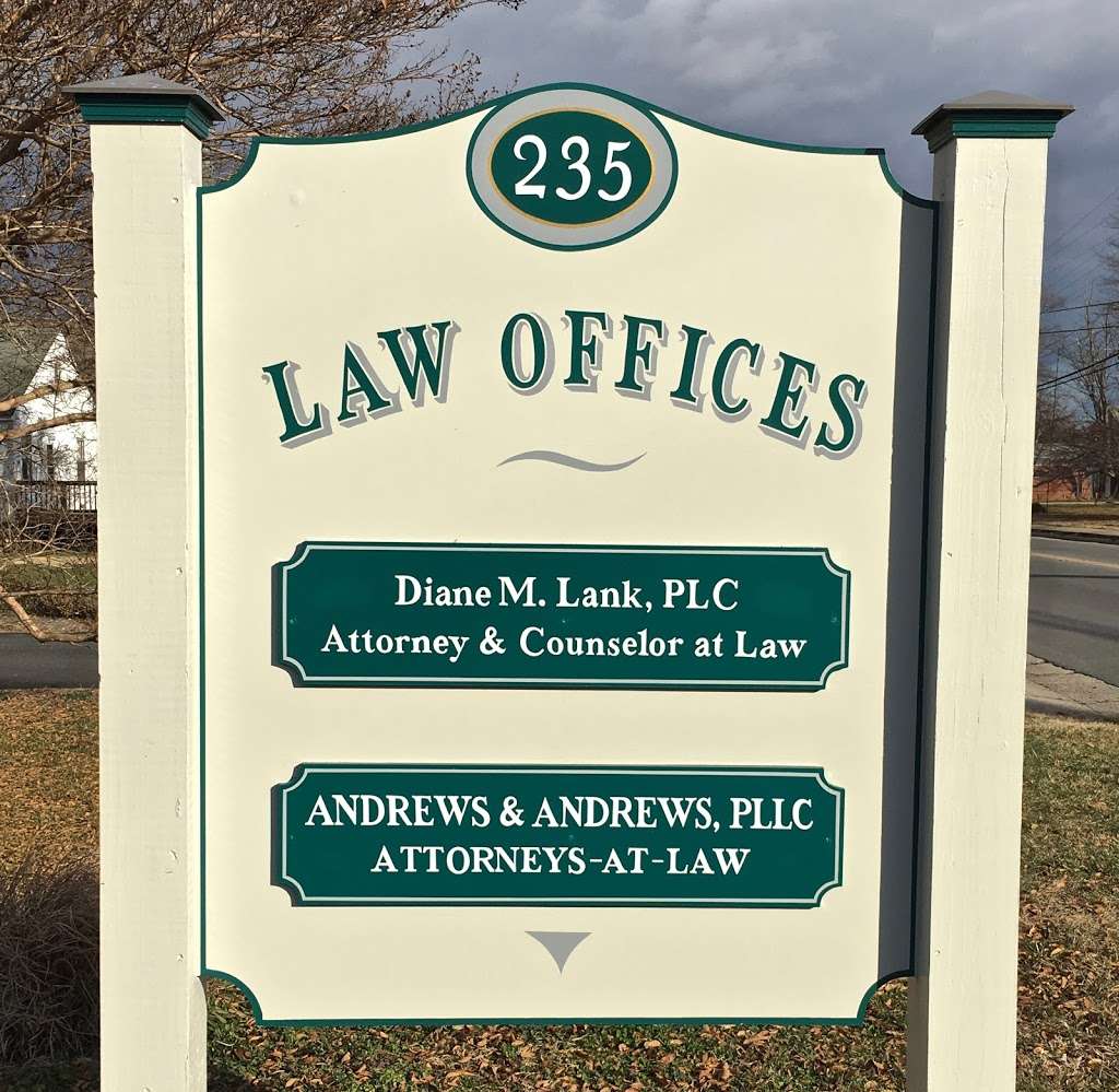 Andrews & Andrews, PLLC Attorneys at Law | 235 Main St, Warsaw, VA 22572 | Phone: (804) 450-3575