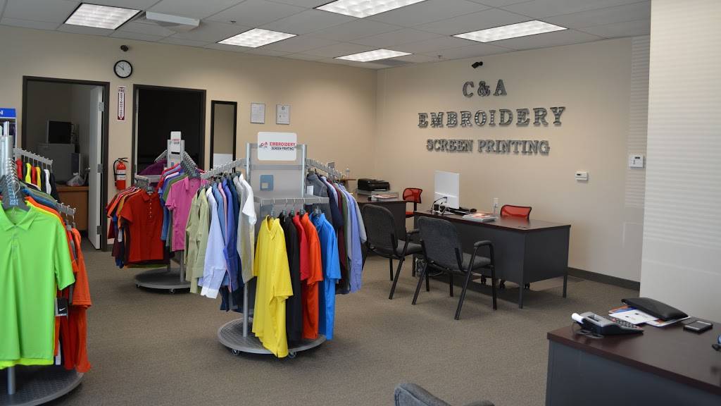 C&A Embroidery & Screen Printing | 570 W Cheyenne Ave #100, North Las Vegas, NV 89030, USA | Phone: (702) 646-0010