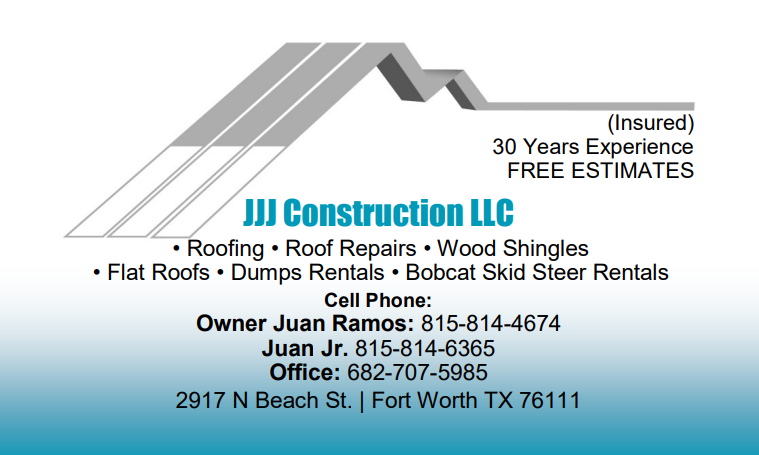 JJJ Construction LLC | 2917 N Beach St, Fort Worth, TX 76111, USA | Phone: (815) 814-4674