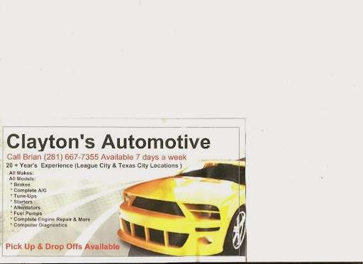 Claytons Automotive | 146 Main St, La Marque, TX 77568, USA | Phone: (281) 667-7355