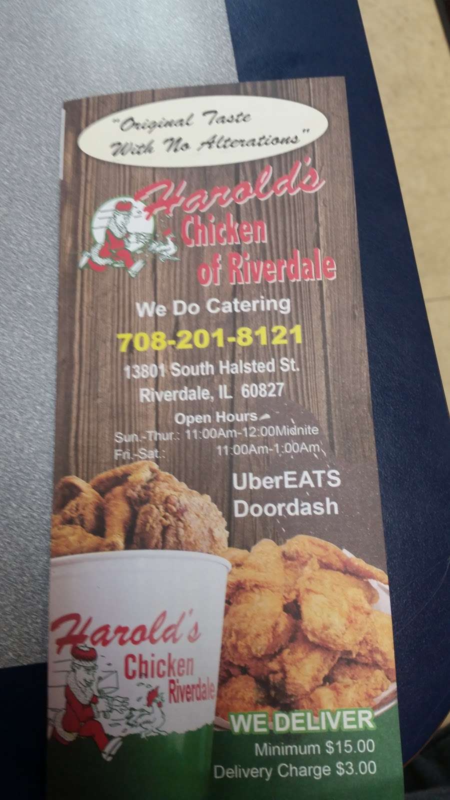Harolds Chicken Of Riverdale | 748 W 138th St, Riverdale, IL 60827, USA | Phone: (708) 201-8121