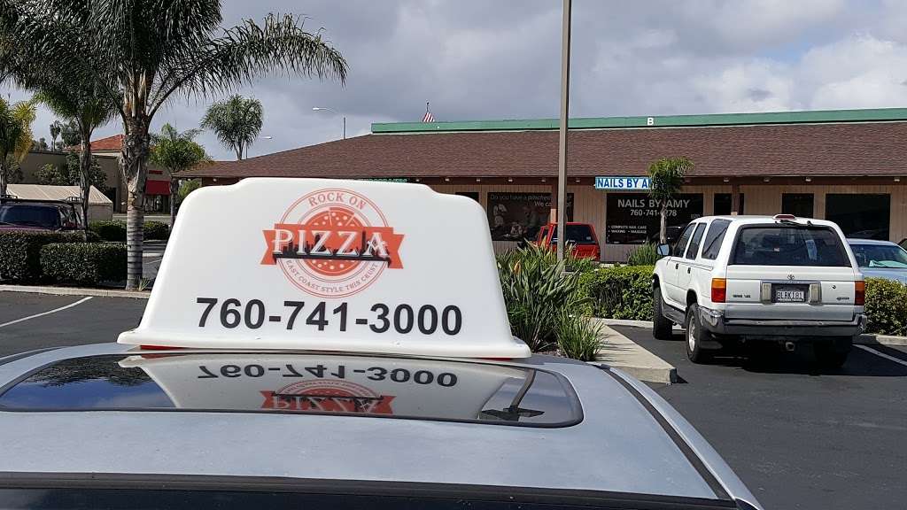 Rock On Pizza East Coast Style Thin Crust | 3440 Del Lago Blvd suite k, Escondido, CA 92029, USA | Phone: (760) 741-3000