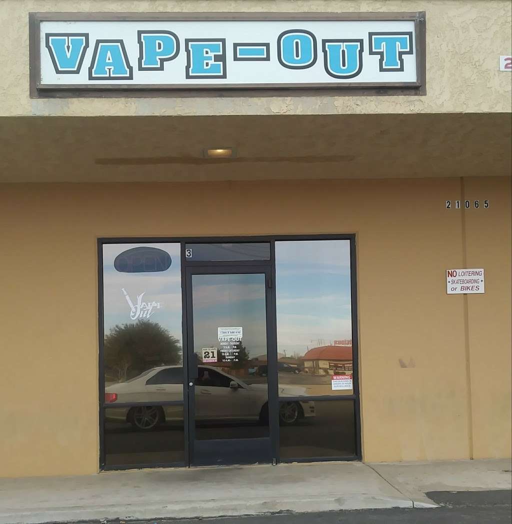 Vape Out | 21065 Bear Valley Rd ste 3, Apple Valley, CA 92308, USA | Phone: (760) 247-4434