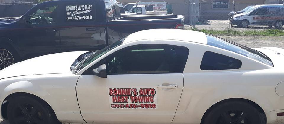 Ronnies Auto Mart & Towing, Inc | 8544 103rd St, Jacksonville, FL 32210, USA | Phone: (904) 559-5046