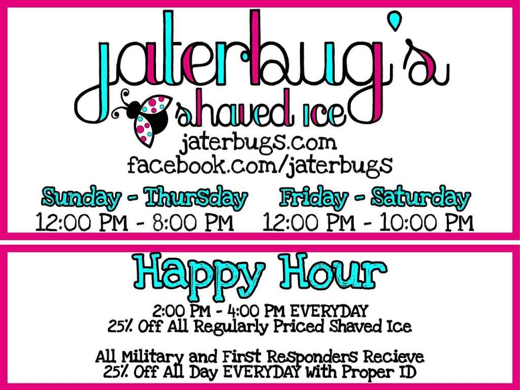 Jaterbugs Shaved Ice | 12253 Grant Rd, Cypress, TX 77429, USA | Phone: (281) 545-3230