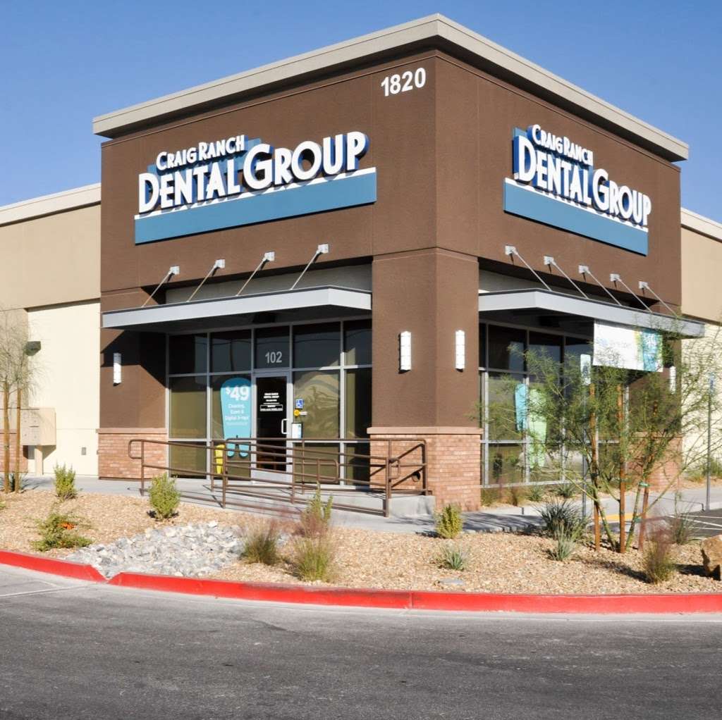 Craig Ranch Dental Group | 1820 E Craig Rd Ste 102, North Las Vegas, NV 89030, USA | Phone: (702) 680-1009