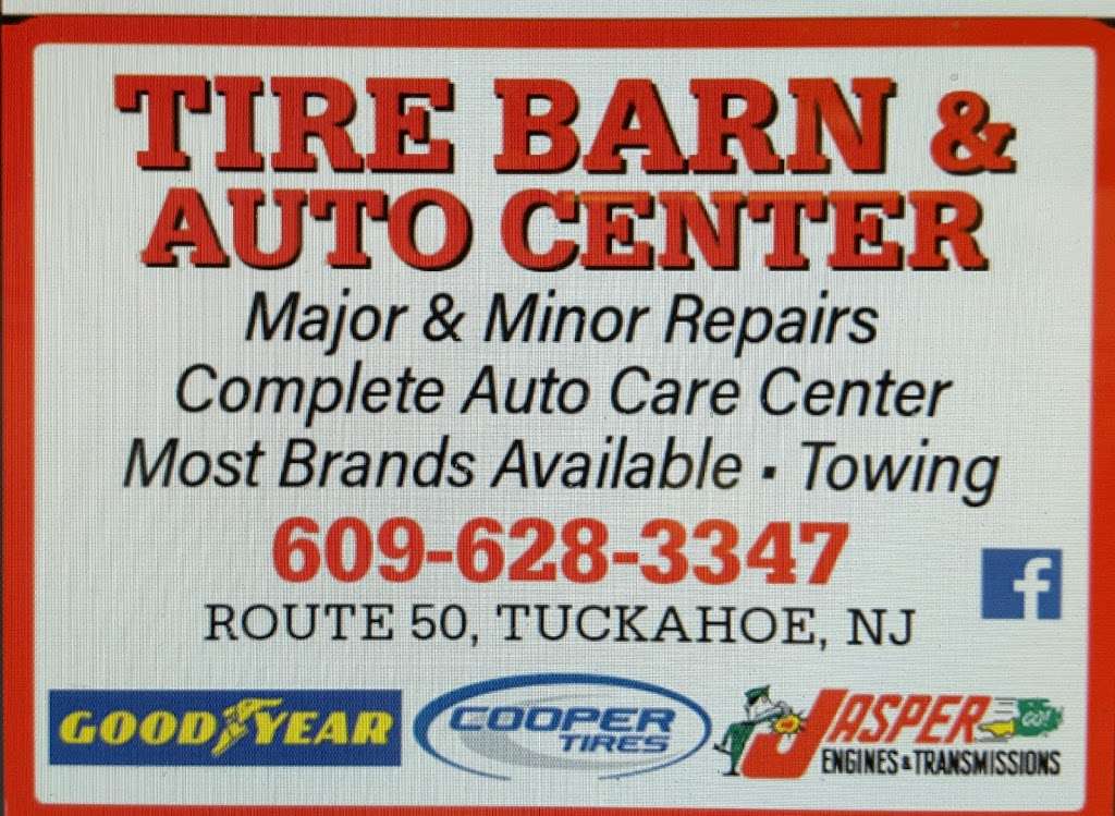 Tire Barn & Auto Center | 1991 NJ-50, Tuckahoe, NJ 08250, USA | Phone: (609) 628-3347