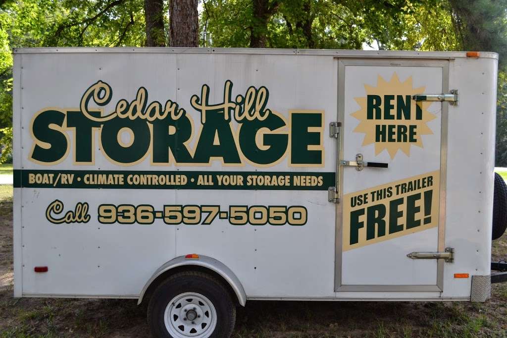 Cedar Hill Storage | 13425 Cedar Hill Rd, Montgomery, TX 77356, USA | Phone: (936) 597-5050