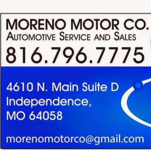 Moreno Motor Company LLC | 4610 N Main St, Independence, MO 64058, USA | Phone: (816) 796-7775