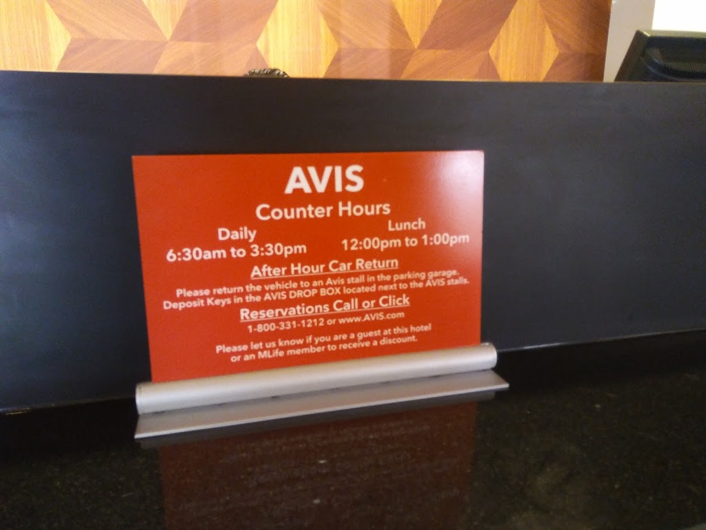 Avis Car Rental | Excalibur Hotel, 3850 S Las Vegas Blvd, Las Vegas, NV 89109 | Phone: (702) 597-7490