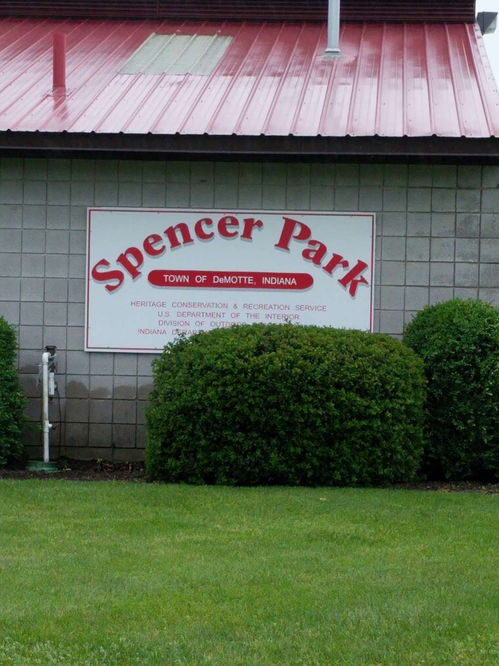 Spencer Park | 513 5th St SE, De Motte, IN 46310, USA | Phone: (219) 987-3831