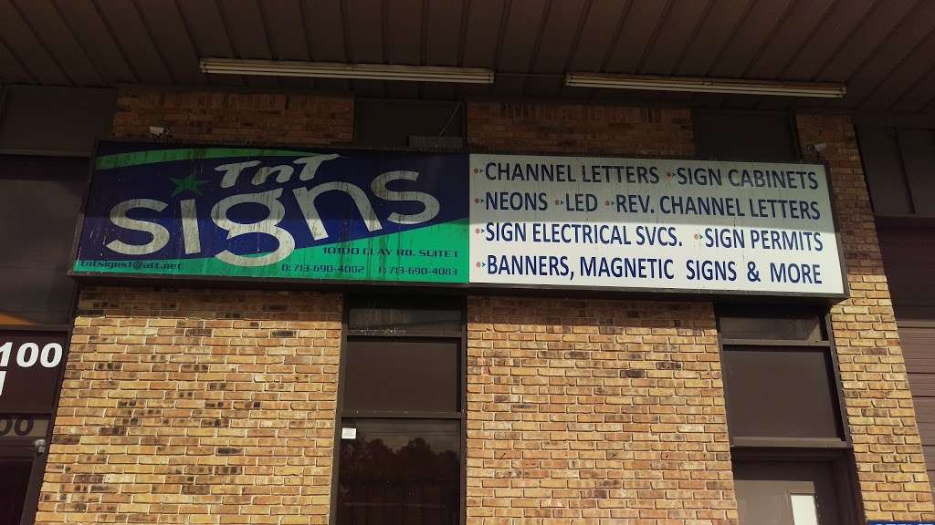 TNT Signs | 10100 Clay Rd, Houston, TX 77080, USA | Phone: (713) 690-4082