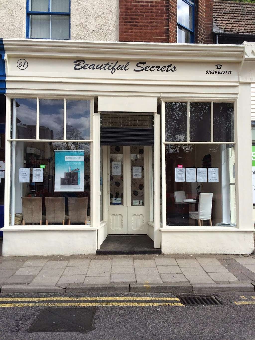 Beautiful Secrets Day Spa | 61 High St, Orpington BR6 0JF, UK | Phone: 01689 637171