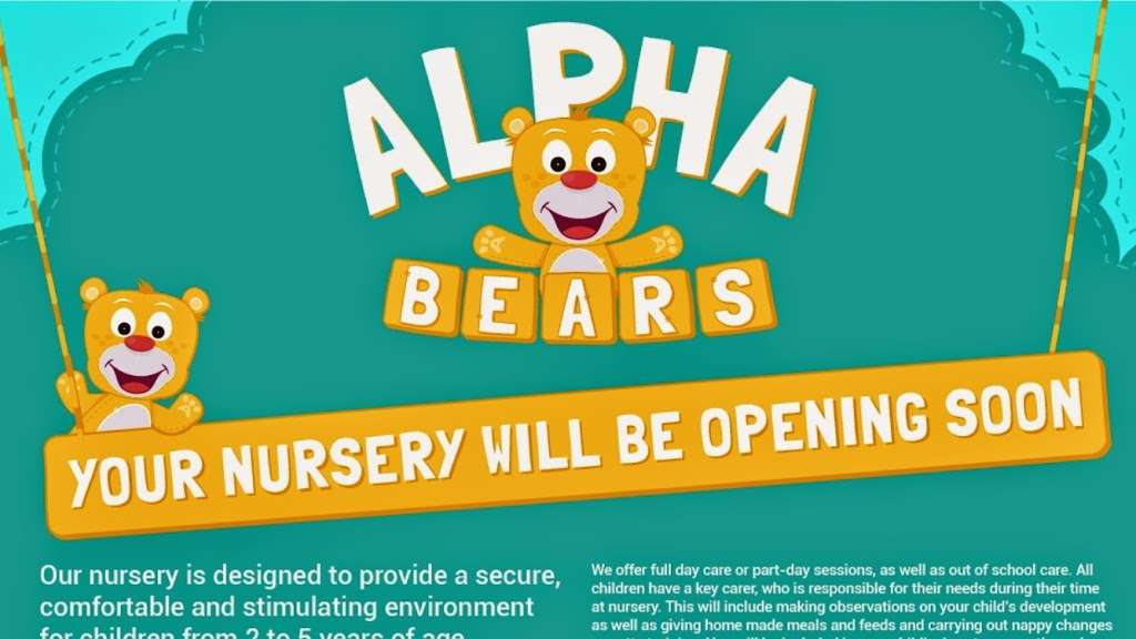 Alpha Bears Day Care Nursery | 1 The Causeway, Potters Bar EN6 5HB, UK | Phone: 01707 647343