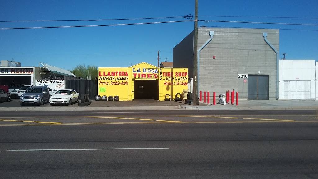 La Roca Tire Shop | 2320 W Buckeye Rd, Phoenix, AZ 85009, USA | Phone: (602) 254-6033