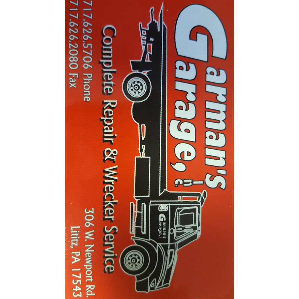 Garmans Garage Inc. | 306 W Newport Rd, Lititz, PA 17543, USA | Phone: (717) 626-5706