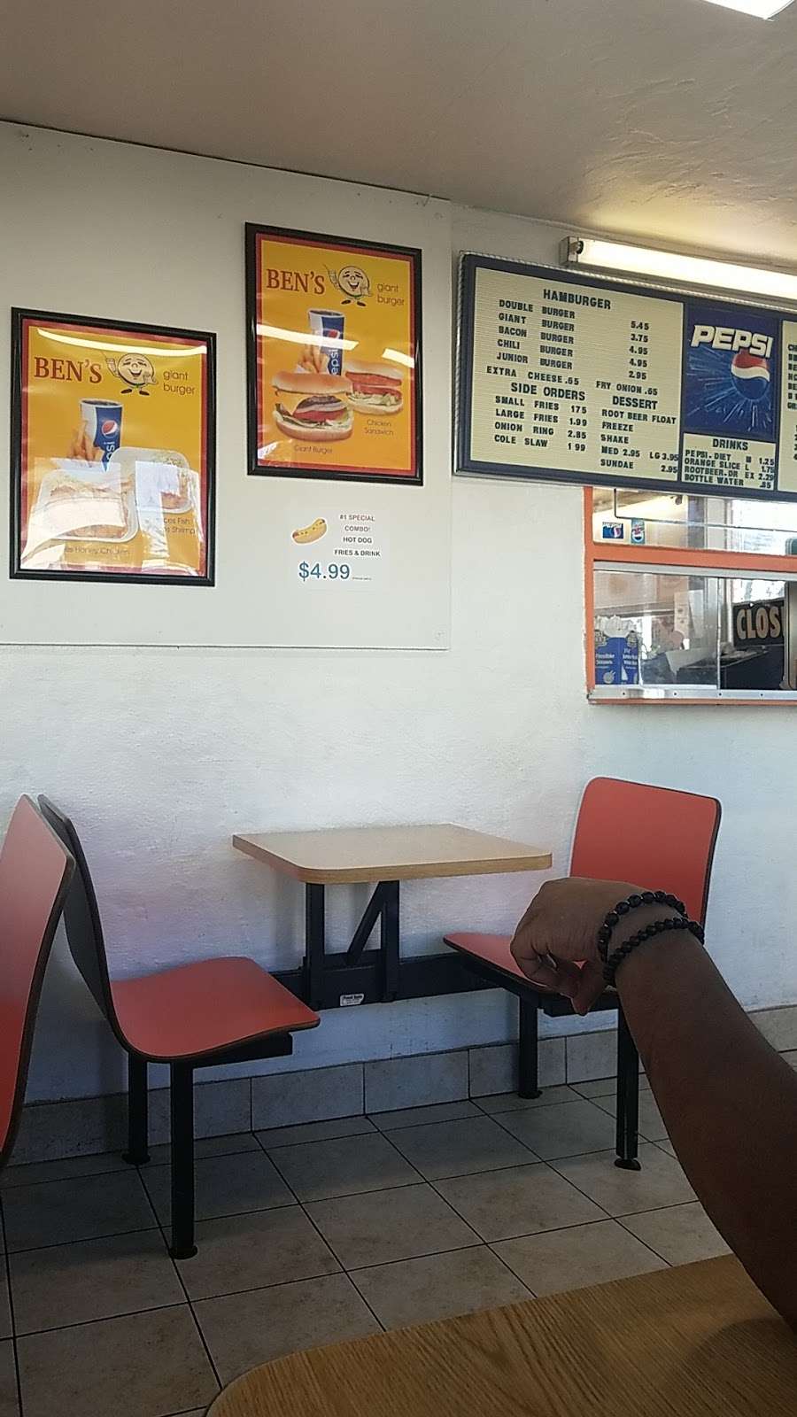 Bens Burgers | 2775 Willow Pass Rd, Bay Point, CA 94565, USA | Phone: (925) 458-4040