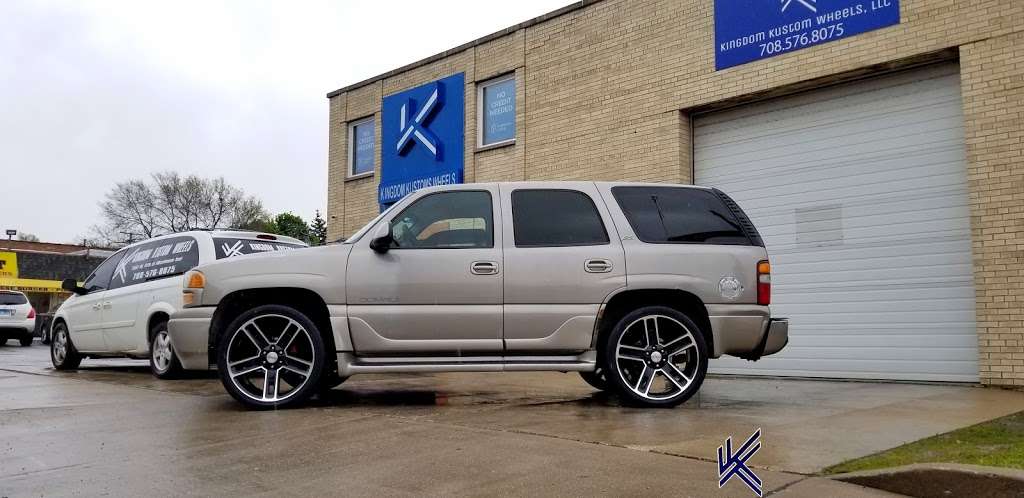 Kingdom Kustom Wheels | 2657 W 87th St, Evergreen Park, IL 60805, USA | Phone: (708) 576-8075
