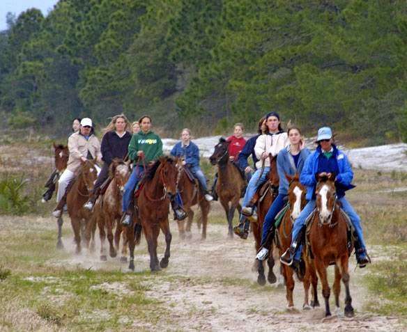 Horseback Trail Rides | 1020 Camp Rd, Cocoa, FL 32927, USA | Phone: (321) 632-7085