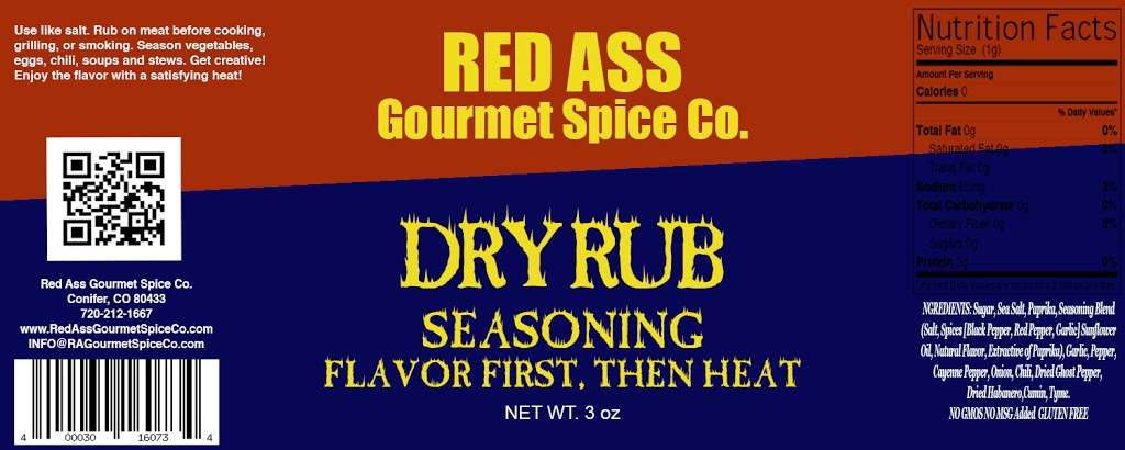 Red Ass Gourmet Spice Co. | Conifer, CO 80433, USA | Phone: (720) 212-1667