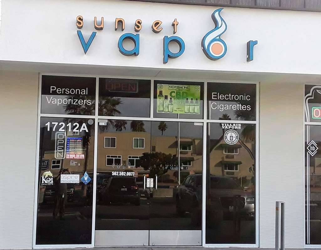 Sunset Vapor | 17212 Pacific Coast Hwy Ste A, Huntington Beach, CA 92649 | Phone: (562) 592-0077