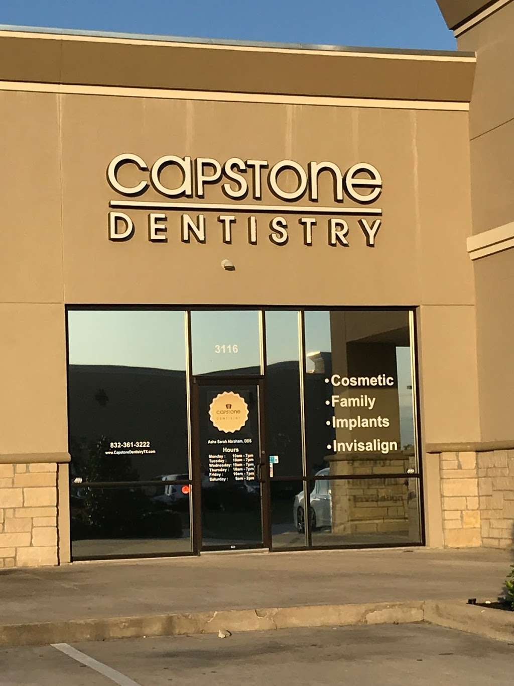 Capstone Dentistry | 9526 N Sam Houston Pkwy E #3116, Humble, TX 77396, USA | Phone: (832) 361-3222