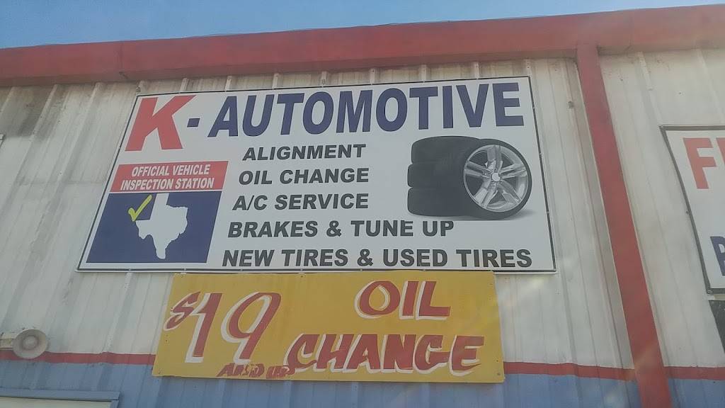 K Automotive | 1023 Allen St, Irving, TX 75060, USA | Phone: (972) 785-8020