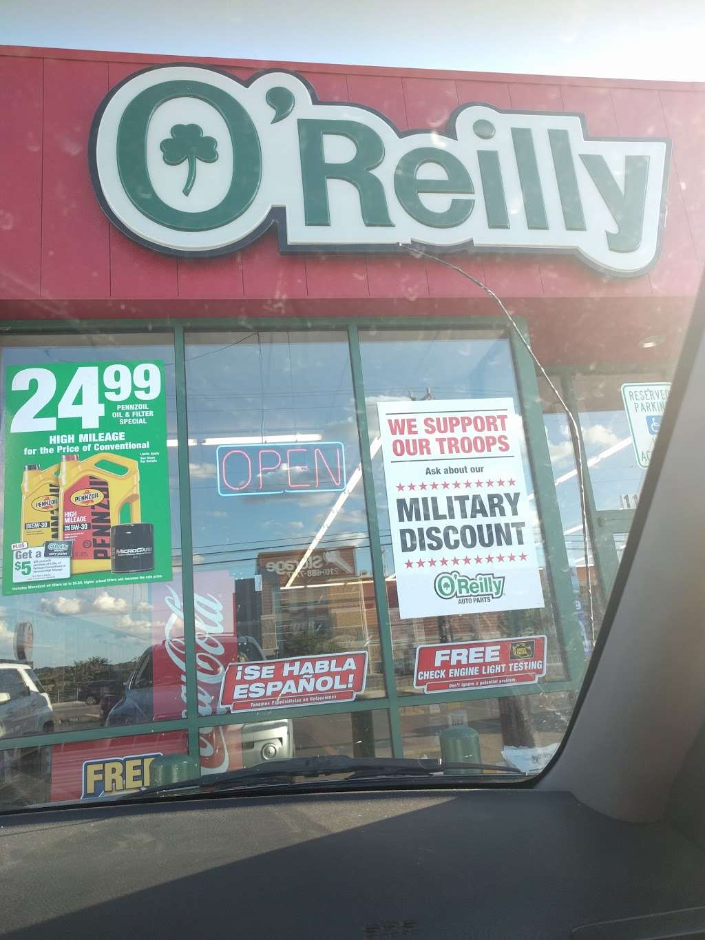 OReilly Auto Parts | 11784 Culebra Rd, San Antonio, TX 78253, USA | Phone: (210) 688-0174