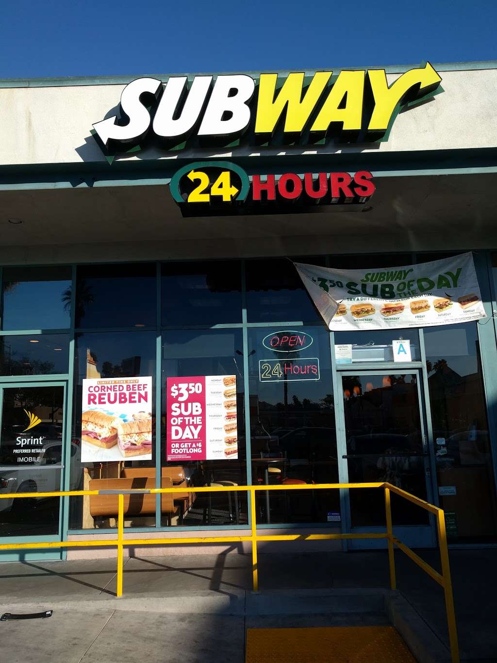 Subway Restaurants | 7040 Sunset Blvd C, Los Angeles, CA 90028, USA | Phone: (323) 465-4342