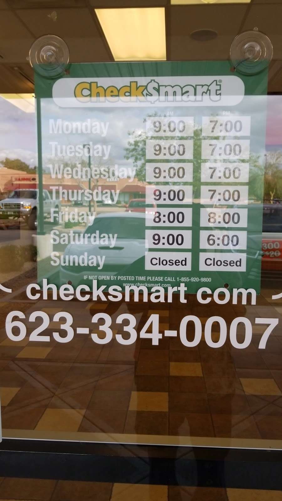 CheckSmart | 6690 W Cactus Rd #103, Glendale, AZ 85304, USA | Phone: (623) 334-0007