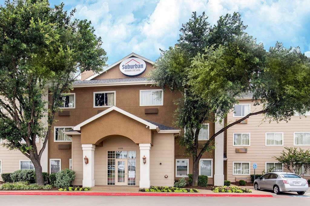 Suburban Extended Stay Hotel Lewisville | 1920 Lakepointe Dr, Lewisville, TX 75057, USA | Phone: (972) 459-7777