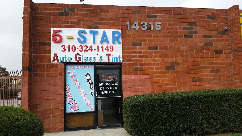 Five Star Upholstery & Window Tint | 14315 Normandie Ave, Gardena, CA 90247, USA | Phone: (310) 324-1149