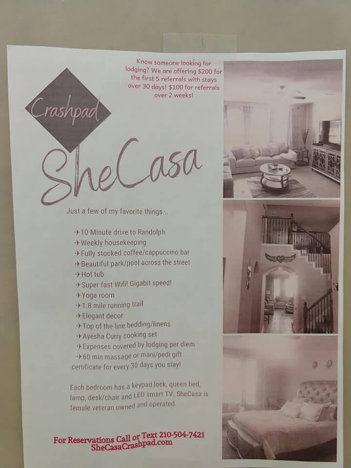 SheCasa Crashpad | 637 Bison Ln, Cibolo, TX 78108, USA | Phone: (210) 504-7421