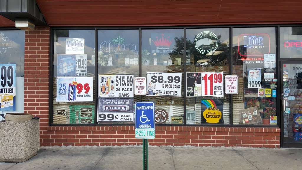 Schiller Liquors | 3904 25th Ave, Schiller Park, IL 60176, USA | Phone: (847) 671-0404