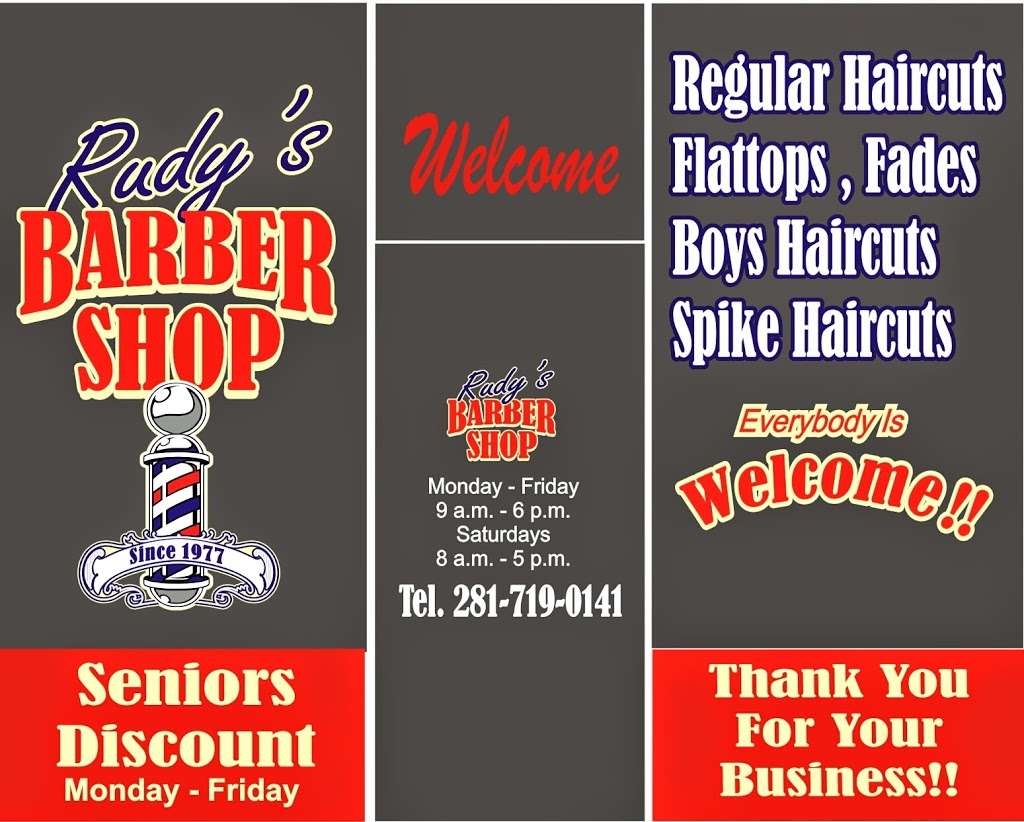 Rudys Barber Shop | 23341 Aldine Westfield Rd, Spring, TX 77373 | Phone: (281) 719-0141