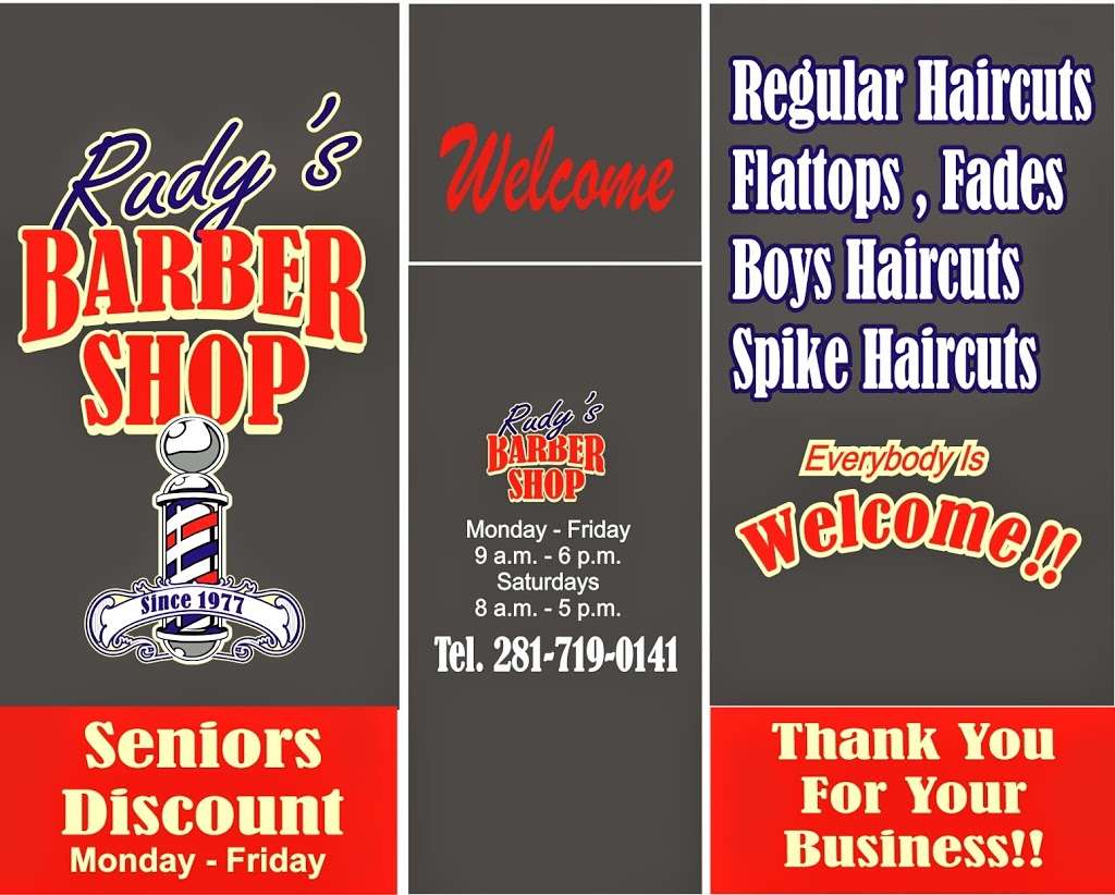 Rudys Barber Shop | 23341 Aldine Westfield Rd, Spring, TX 77373, USA | Phone: (281) 719-0141