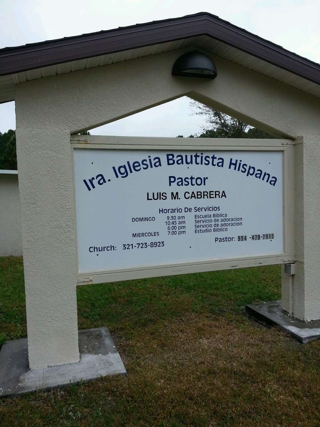 Primera Iglesia Bautista | 350 Krassner Dr, Palm Bay, FL 32907, USA | Phone: (321) 723-8923